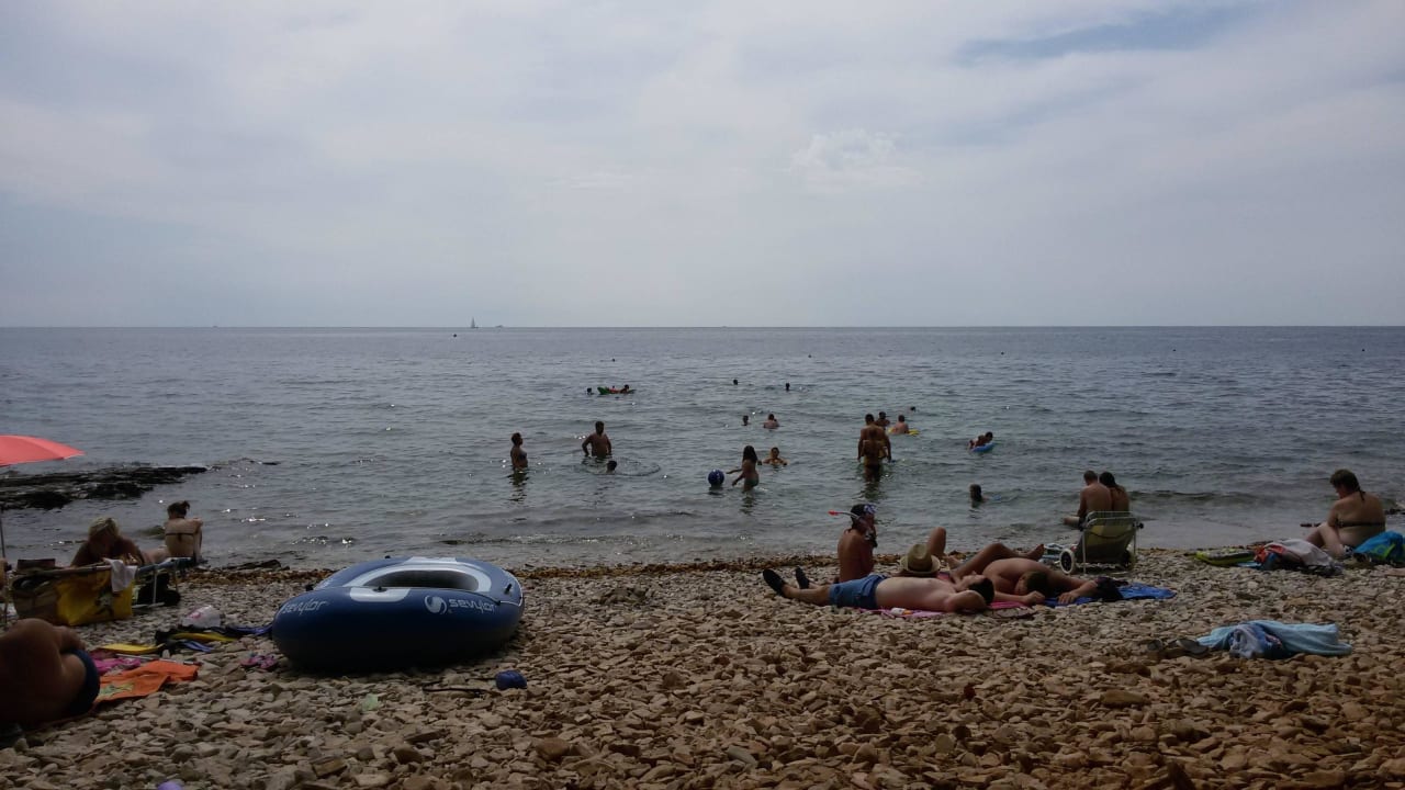 Aussicht vom Handtuch!  Rooms Savudrija Plava Laguna