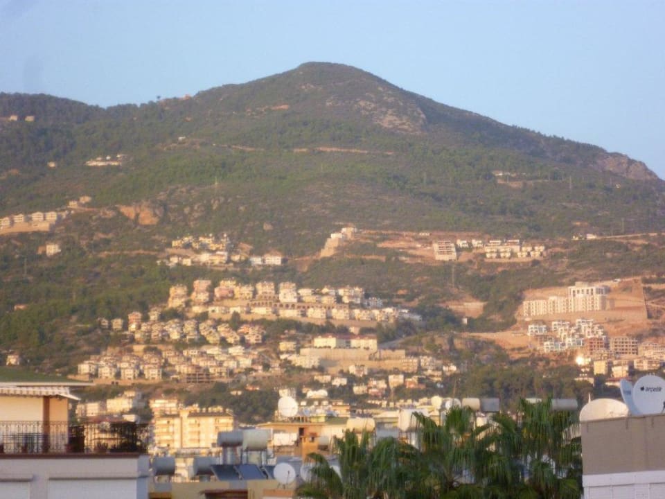 Ausblick zur Landseite Hatipoglu Beach Hotel