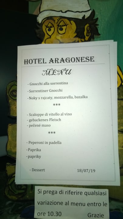 Gastro Hotel Aragonese