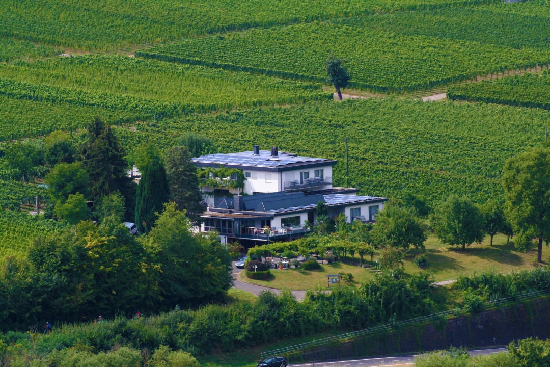 Außenansicht Pension auf dem Weingut Edgar Schwaab