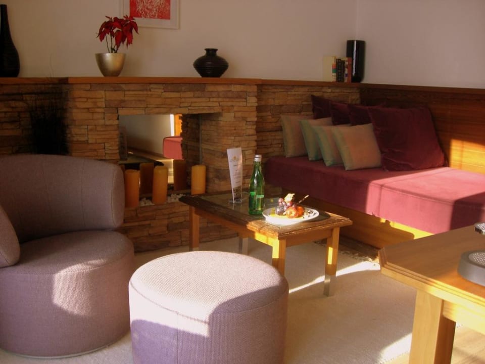 Wohnbereich der Wellness-Suite Sonnhof Alpendorf - Adults only
