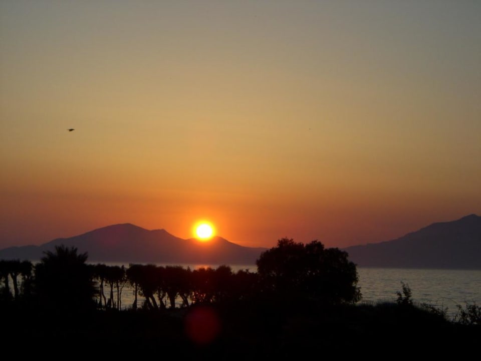 Sonnenuntergang  Caravia Beach Hotel
