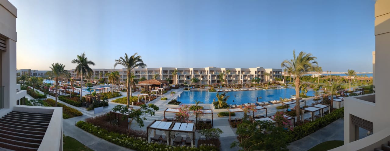 Ausblick Steigenberger Resort Ras Soma