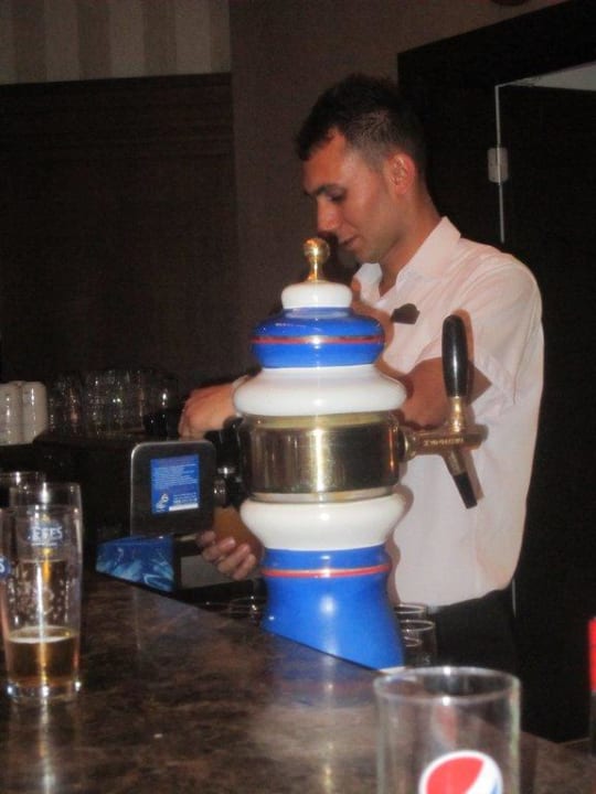 Yakup bei der Arbeit Side Mare Resort & Spa