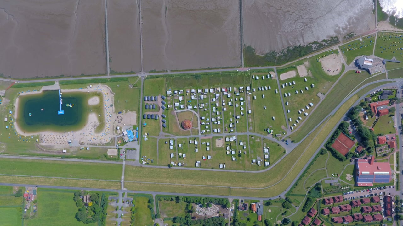 Außenansicht Regenbogen Ferienanlage Burhave