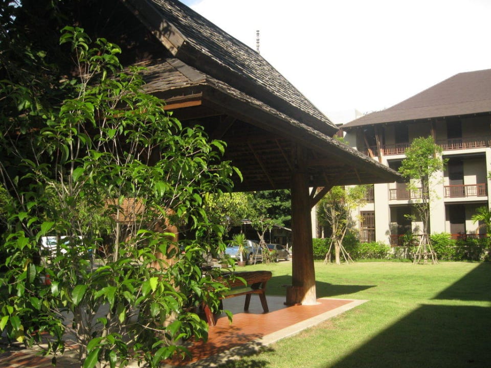 Im Zentrum des Gartens Hotel Inpawa