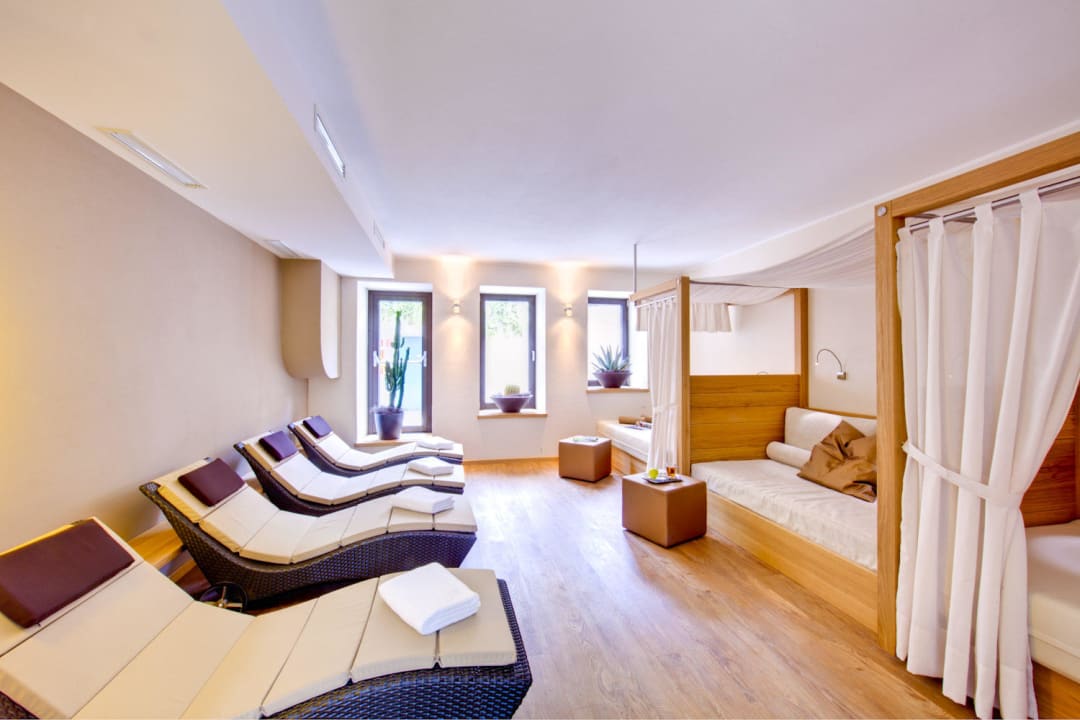 Spa Ruheraum / relax room Hotel Gartenresidence Zea Curtis