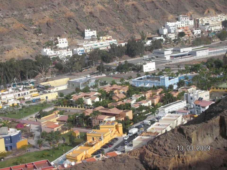 Hotelanlage von oben Hotel Cordial Mogán Playa