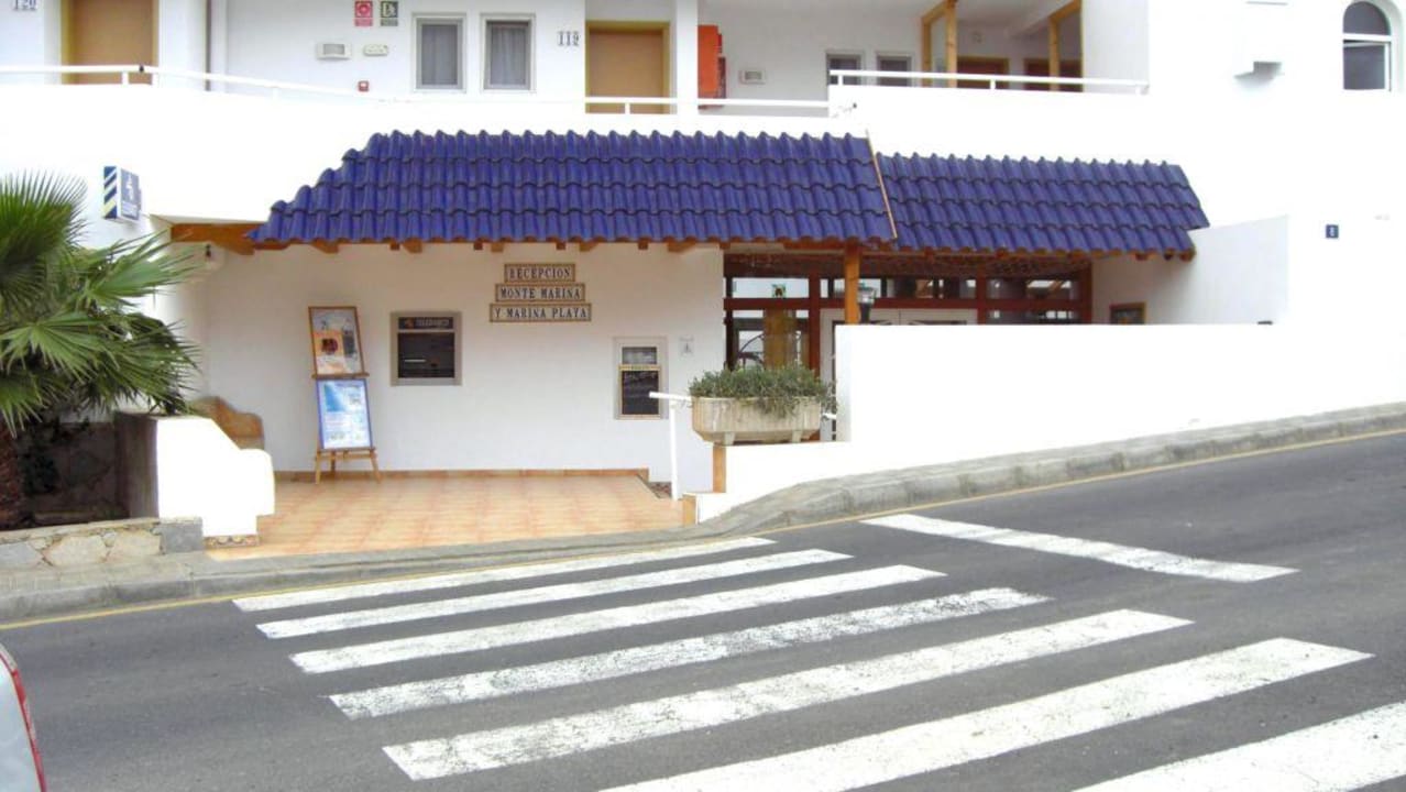 Eingang Rezeption Monte Marina Naturist Resort
