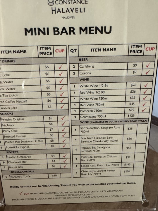 Zimmer Constance Halaveli Maldives