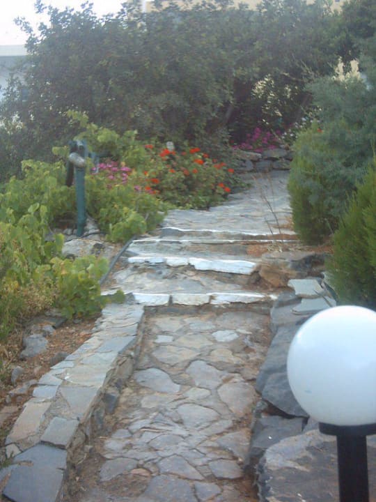 Aufgang zu den Appartements Elounda Residence Resort & Waterpark