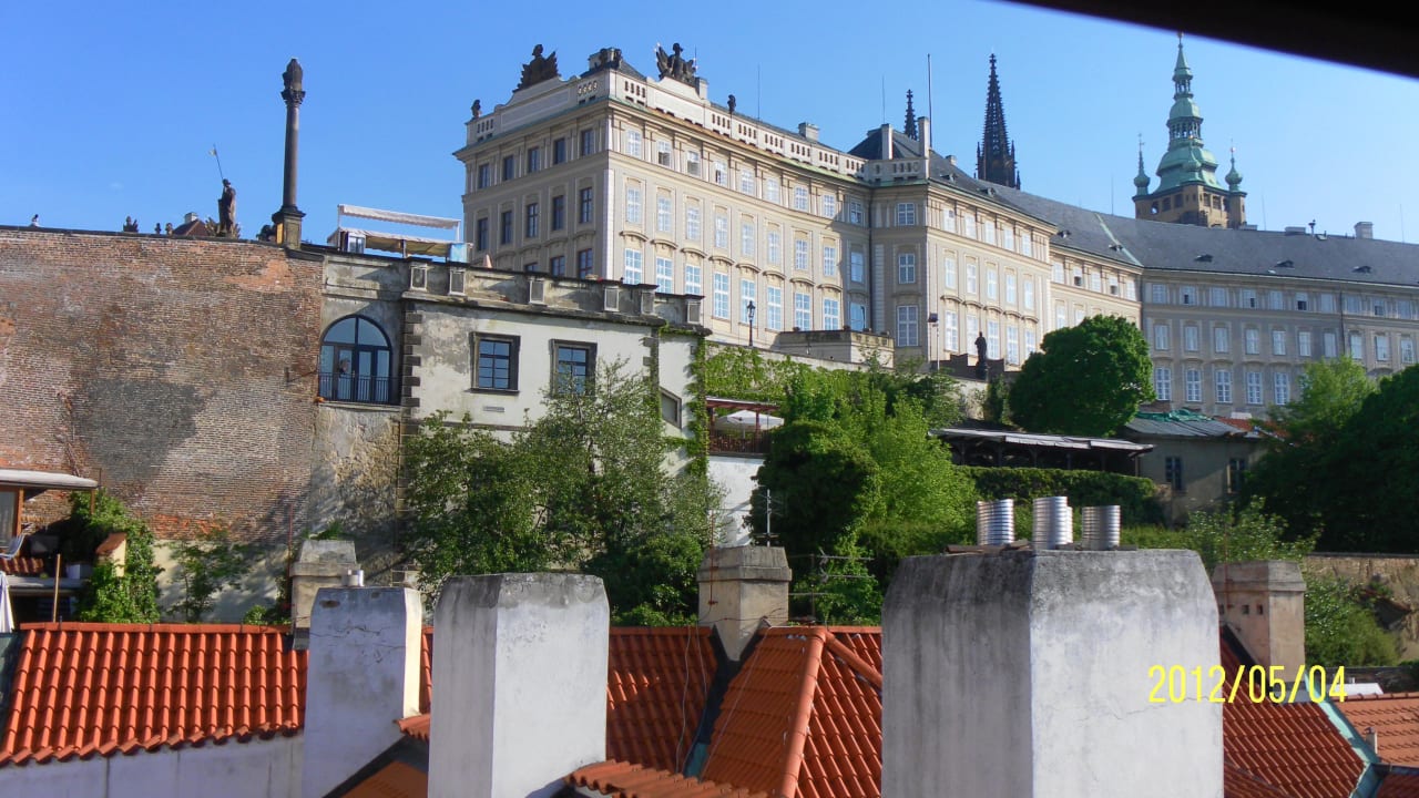 Widok z pokoju Hotel U Zlate Podkovy