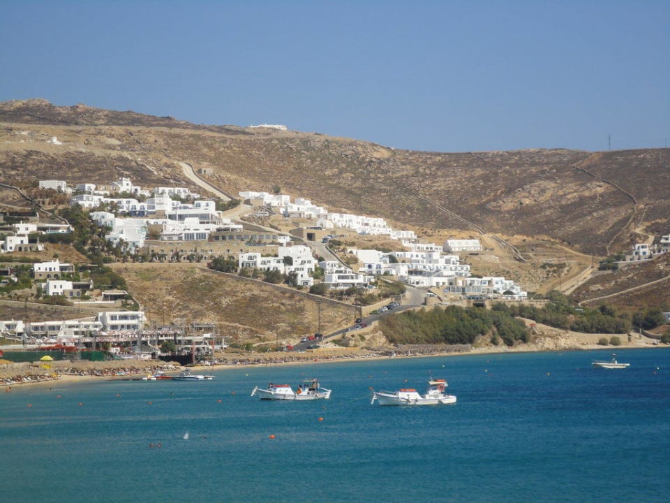 Blick auf Hotelanlage  Myconian Imperial Resort & Thalasso Spa Centre