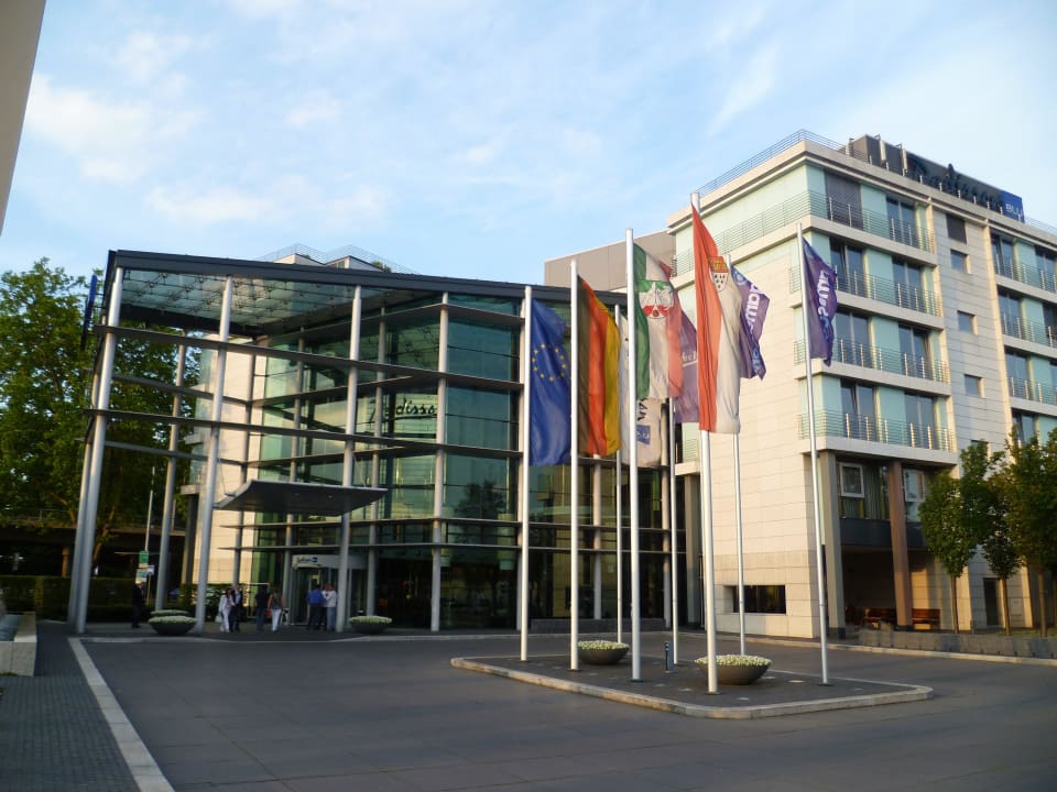 Eingangsbereich Radisson Blu Hotel Köln