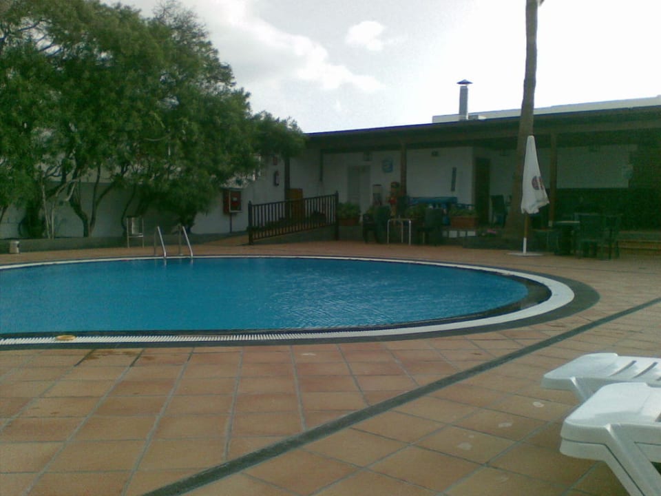 Pool mit Poolbar Hotel Fayna