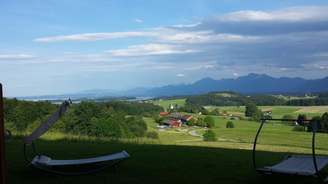 Toller Blick Hotel Berggasthof Weingarten