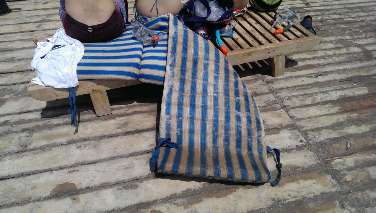 Liegen auf dem Steg Stella Beach Resort & Spa Makadi Bay