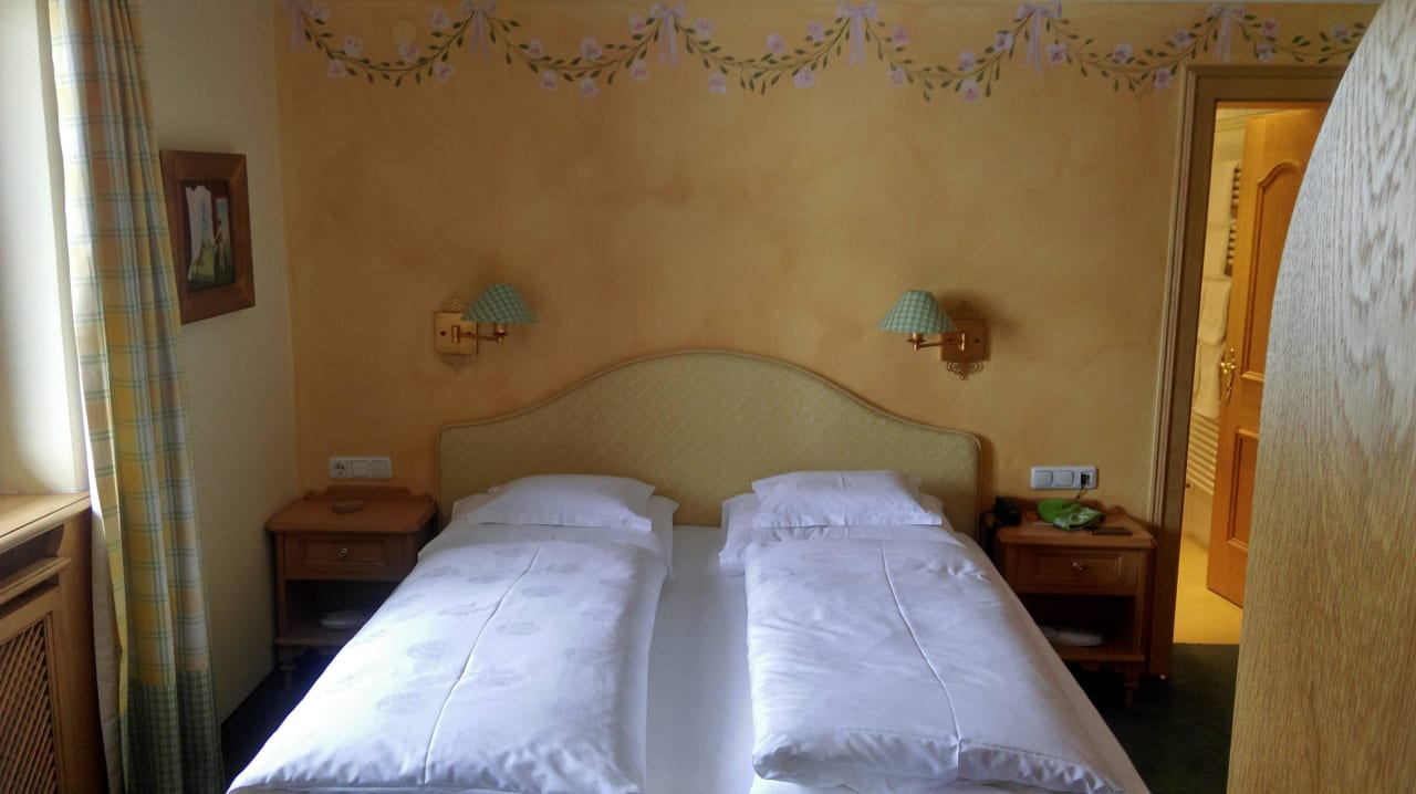 Bett Das kleine Hotel Alpenland