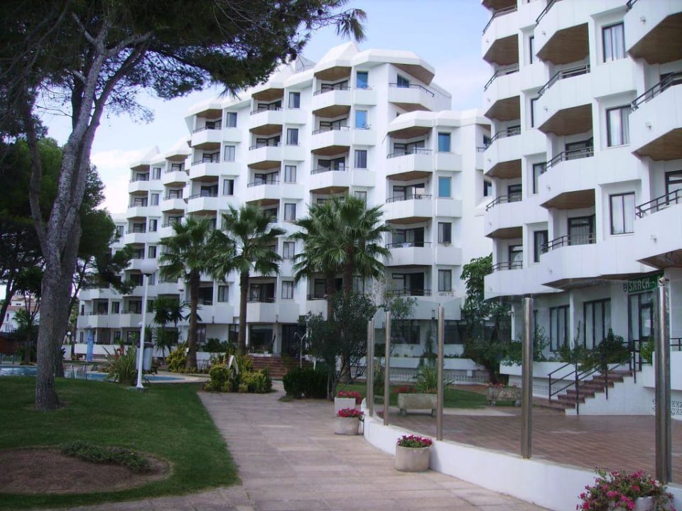 Appartmentanlage von der Poolseite Playa Esperanza Resort