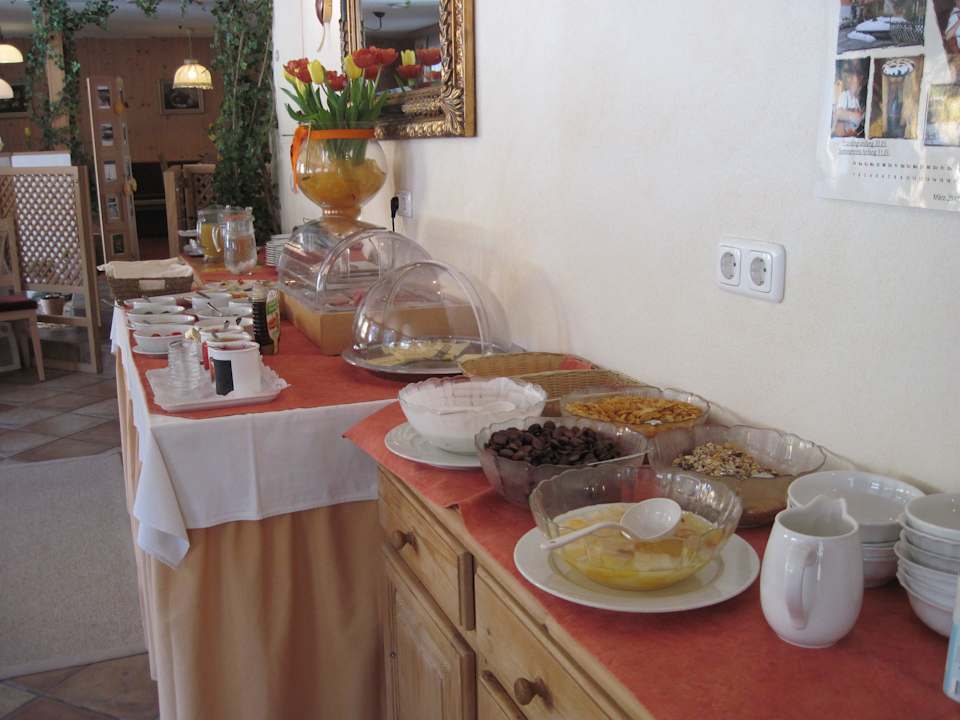 Frühstücksbuffet zubuchbar Pension & Ferienwohnung Solaria