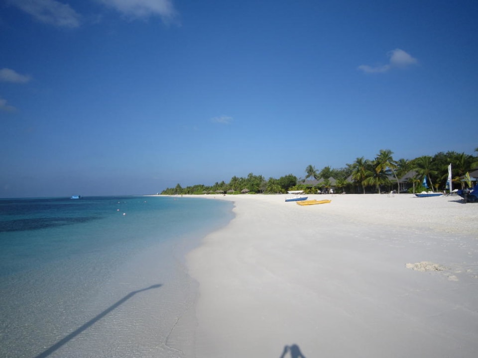Blick vom Jetty Kuredu Island Resort & Spa