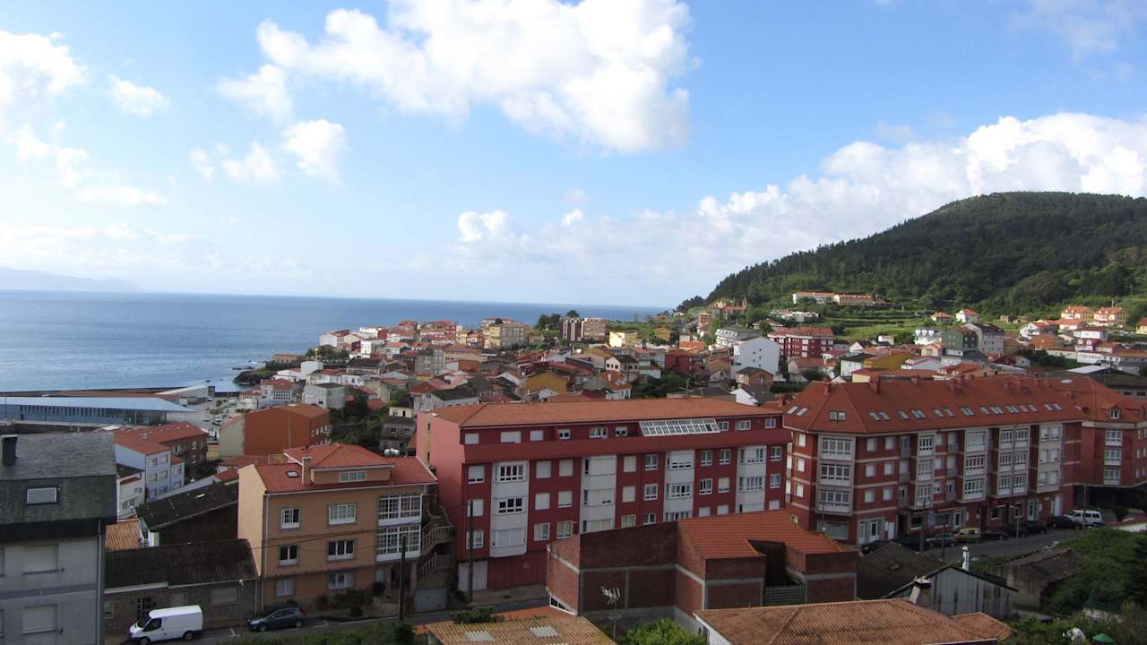 Фистерра вид из отеля Hotel Mirador Fin da Terra