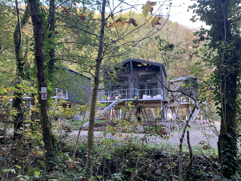 Außenansicht Saarschleifenlodge