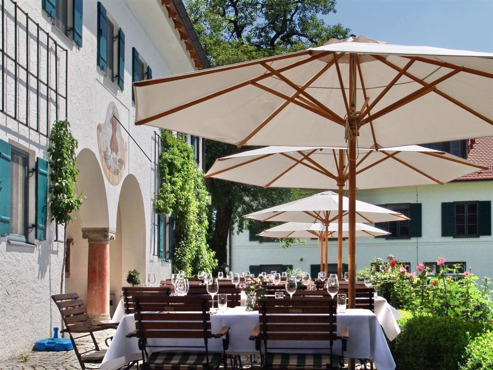 Gartenanlage Hotel Aiterbach am Chiemsee