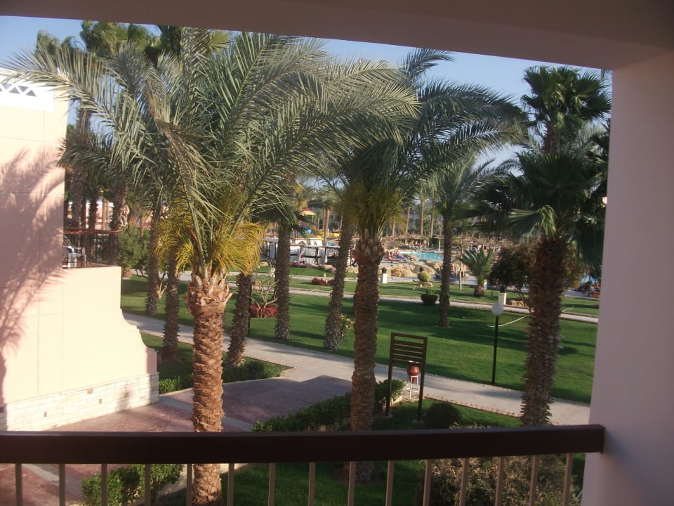 Blick vom Balkon Beach Albatros Resort