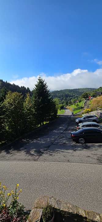 Ausblick Die Oberlochmühle PENSION