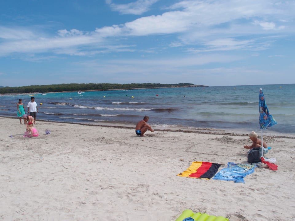 Wunderschöner Sandstrand Hipotels Mediterraneo Club