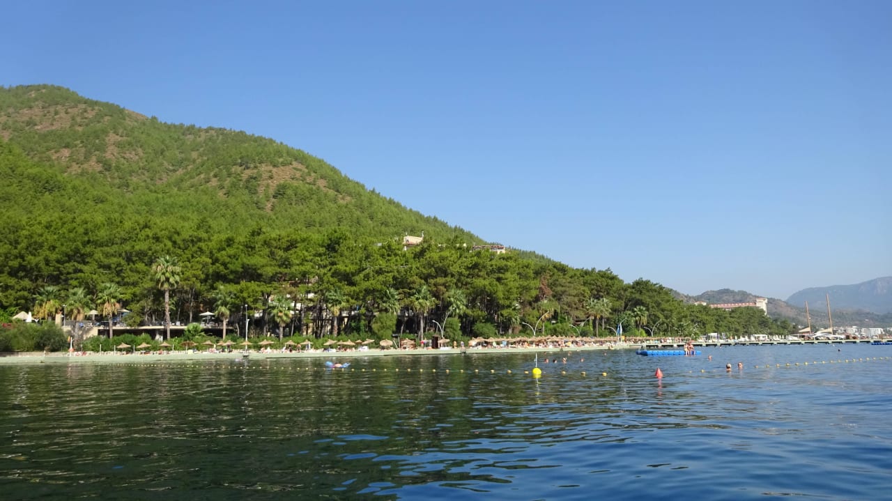 Vom Meer aus Grand Yazici Club Marmaris Palace