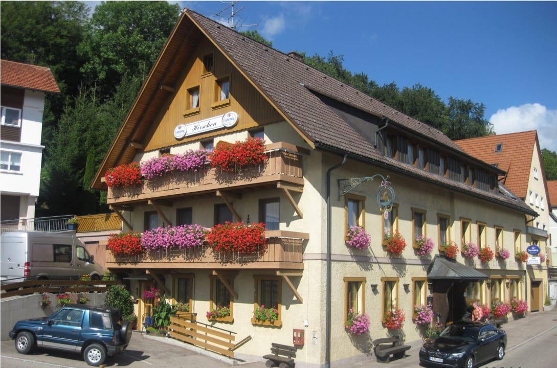 Außenansicht Pension Zum Hirschen