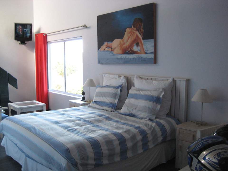 Bett im Erdgeschoss Guesthouse Villa Cape Agulhas