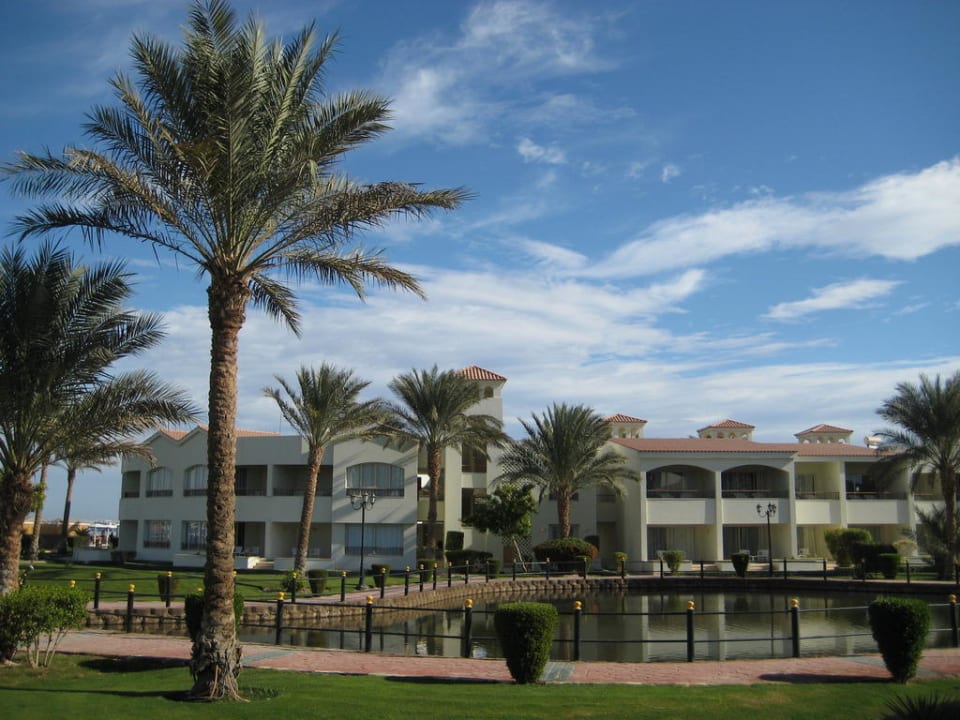 Ausblick von der Terrasse Pickalbatros Dana Beach Resort - Hurghada