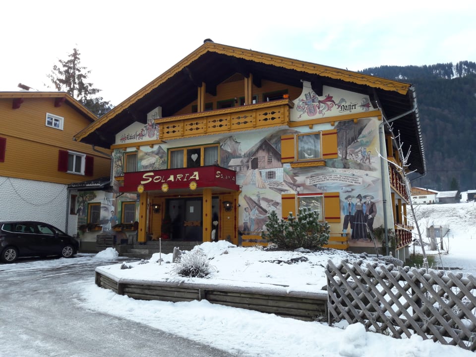 Außenansicht Pension & Ferienwohnung Solaria