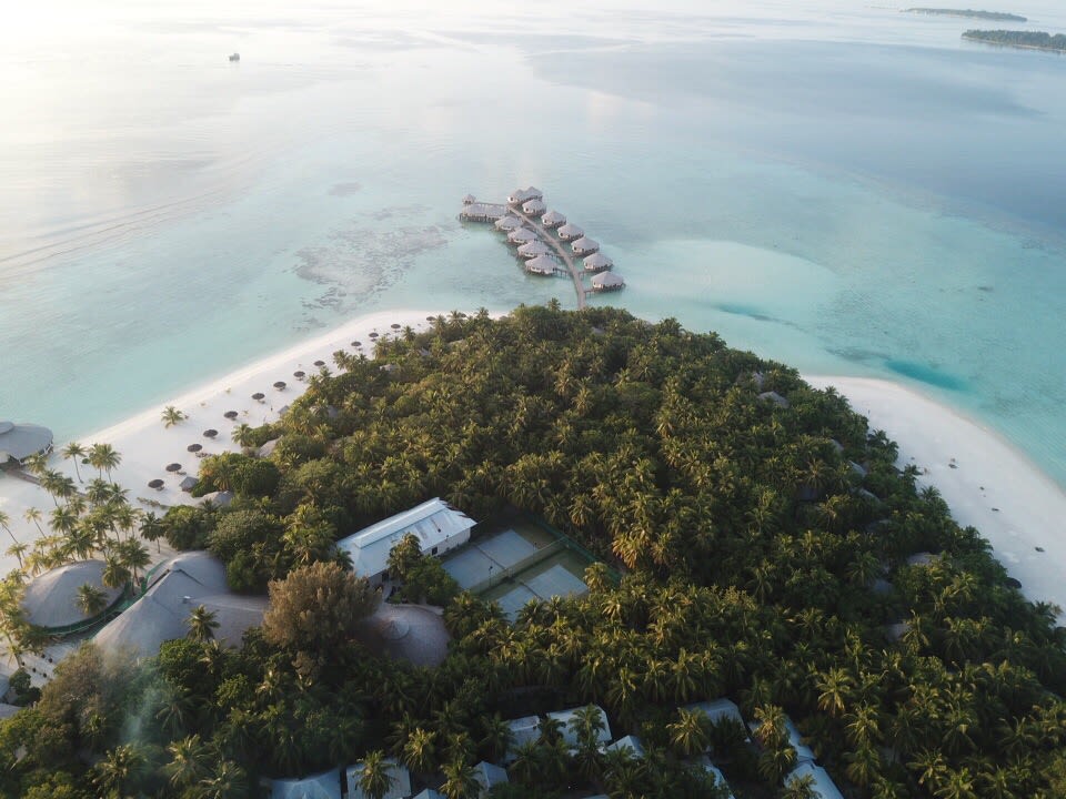 Außenansicht Kihaa Maldives