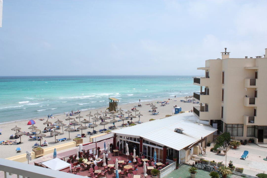 Der Blick auf den Strand Grupotel Picafort Beach