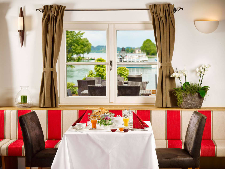 Frühstück im Restaurant Seehotel Waltershof im Malerwinkel