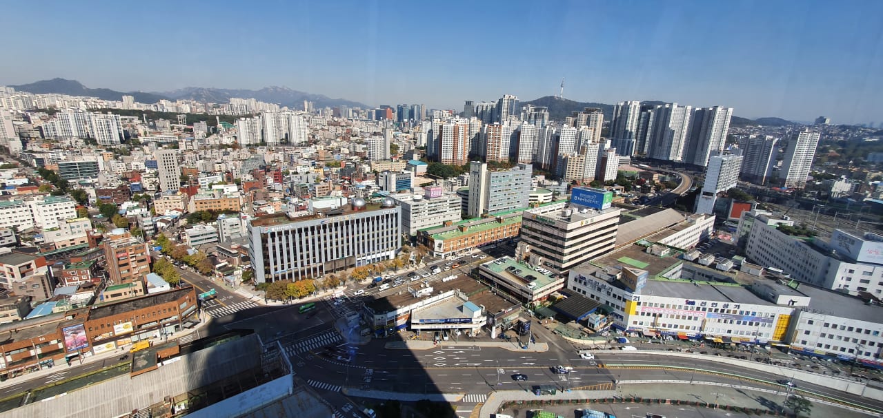 Ausblick Novotel Ambassador Seoul Yongsan