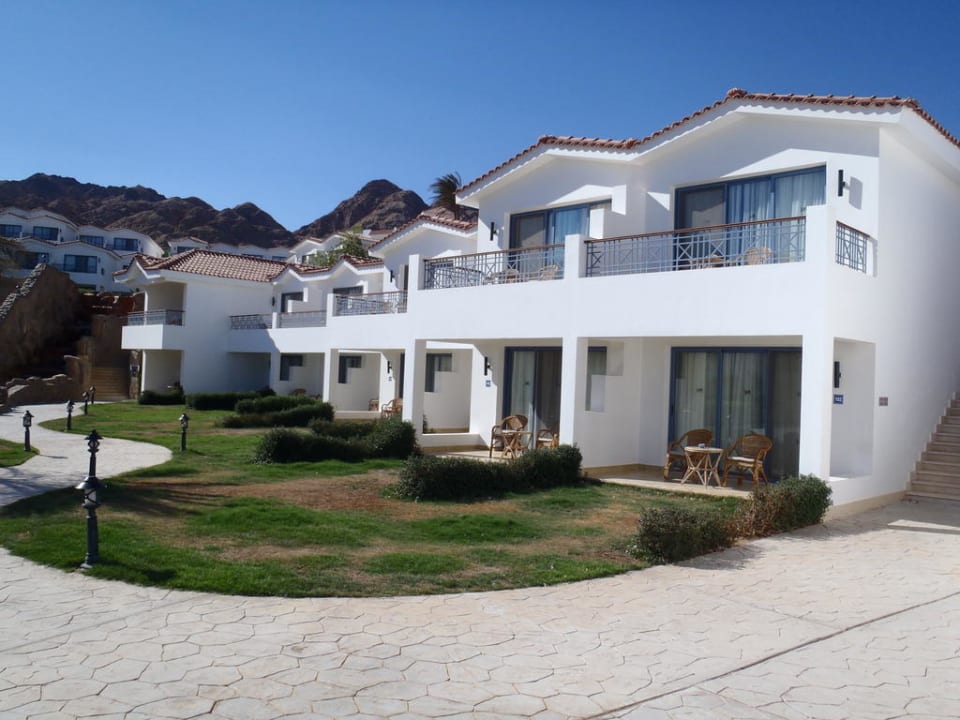 Blick ans Bungalow Ecotel Dahab Bay View Resort