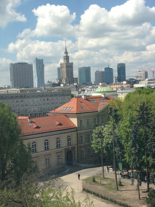 Ausblick Sheraton Warsaw Hotel