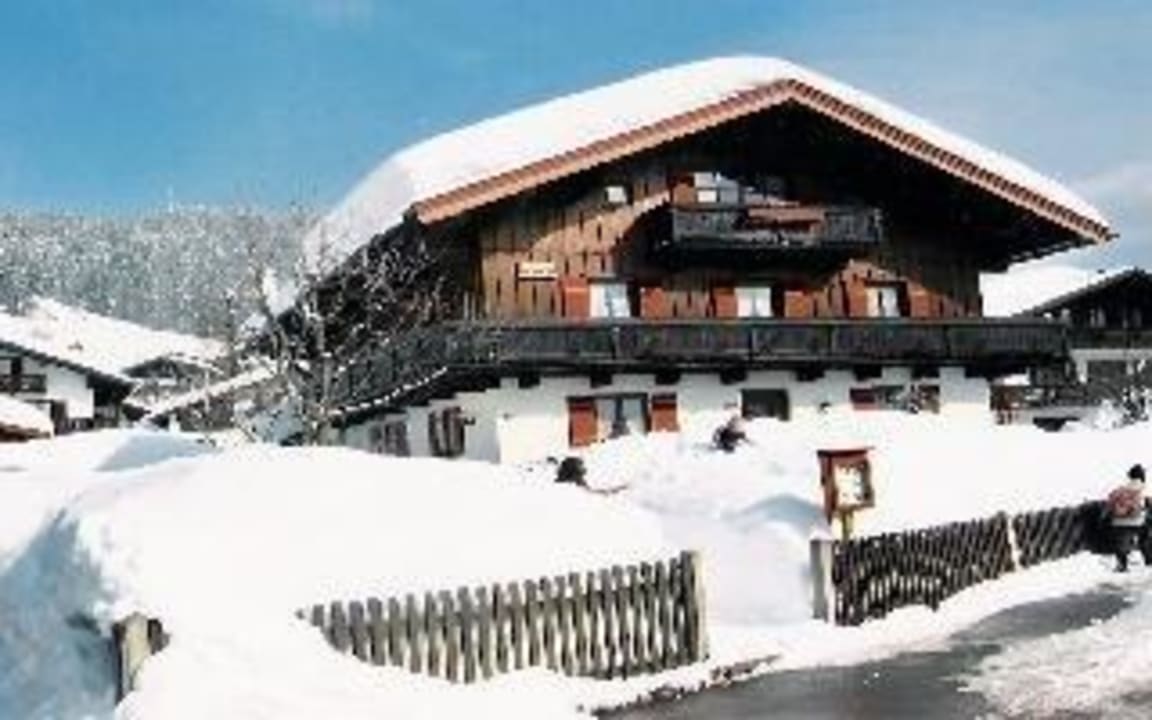 Das Haus im Winter Gästehaus Höflinger