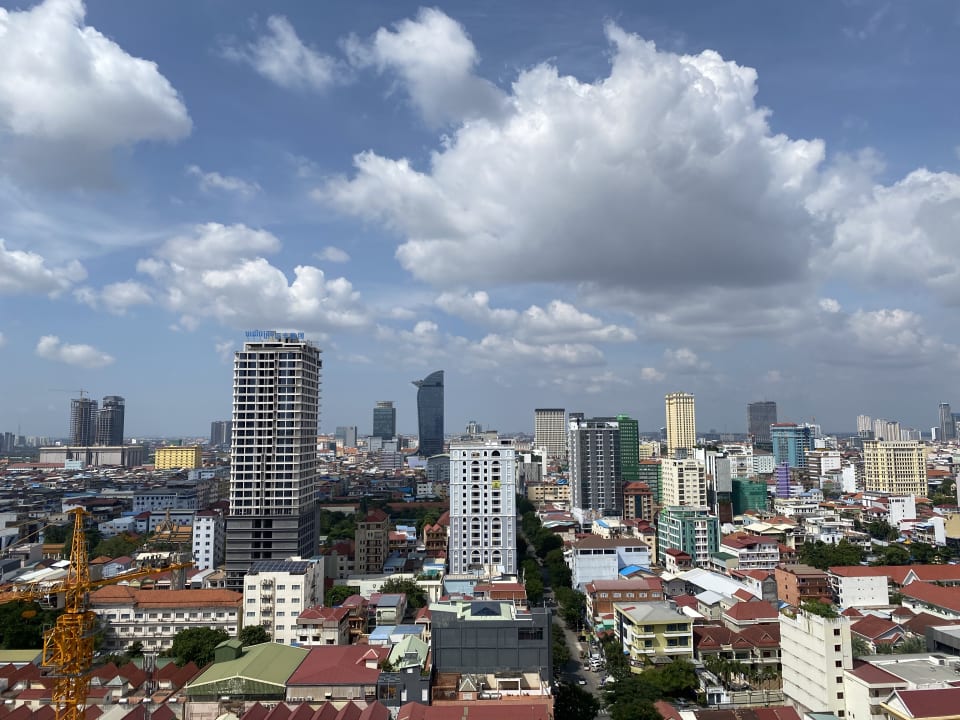 Ausblick Courtyard By Marriott Phnom Penh