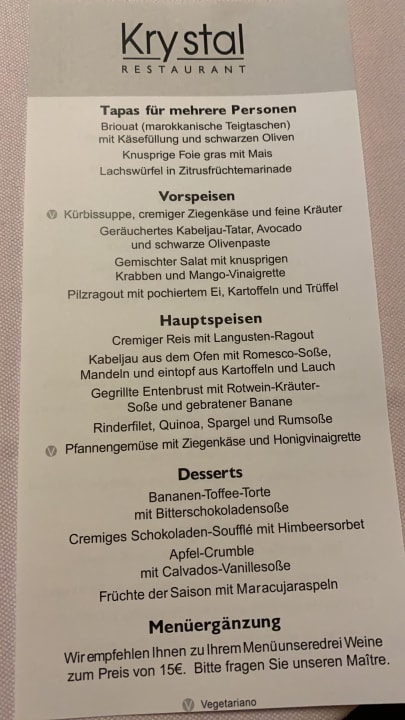 Gastro Hotel Riu Palace Oasis