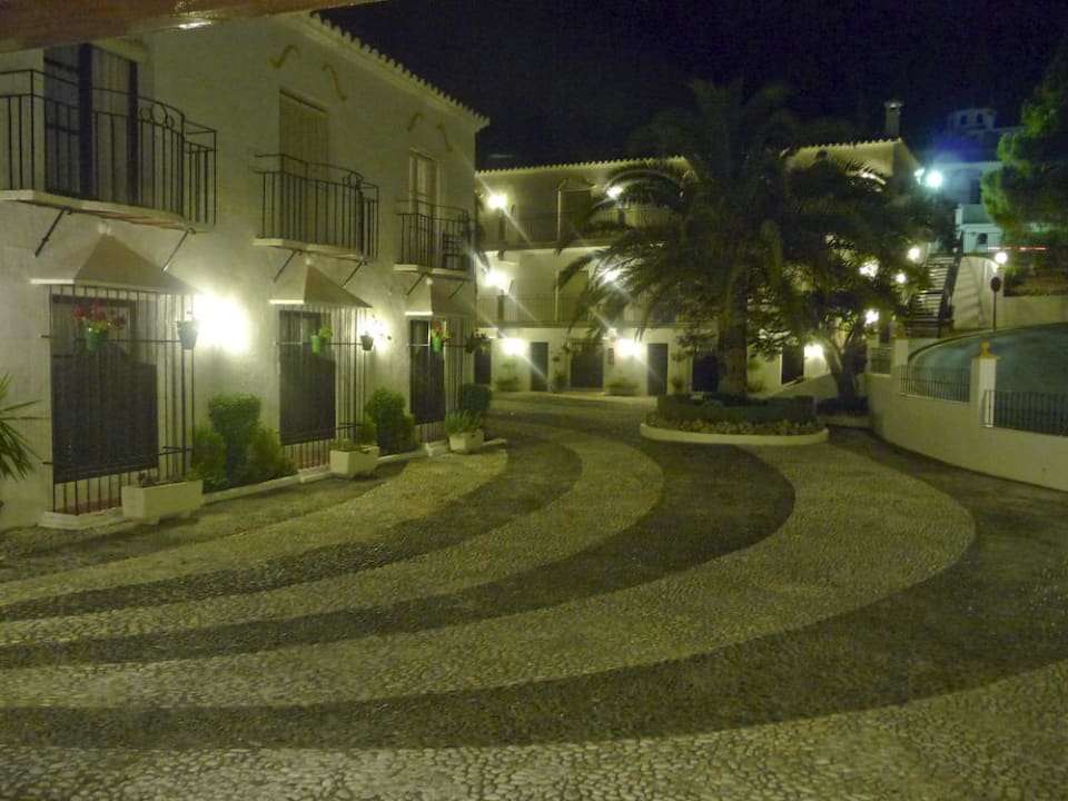 Einfahrt zum Hotel TRH Mijas