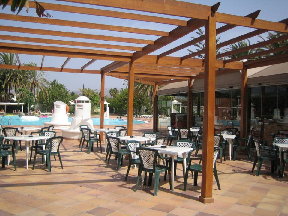 Außenbereich Restaurant Bungalows Cordial Sandy Golf