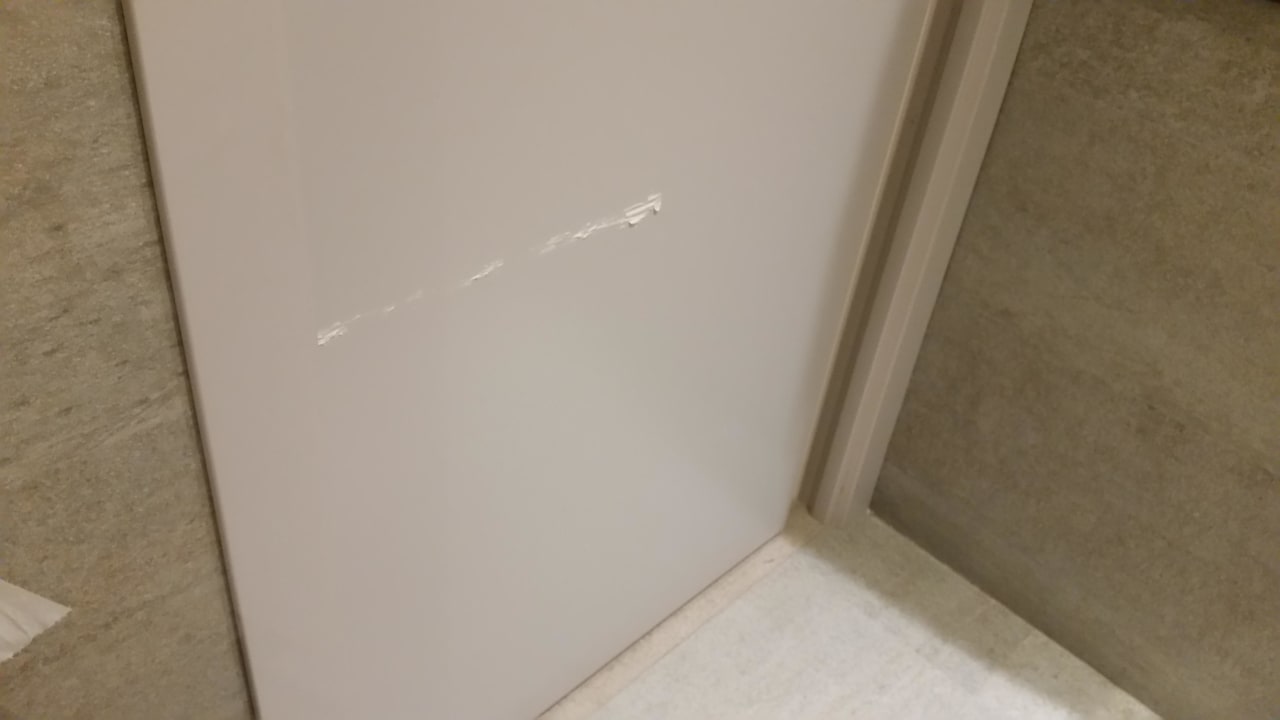 Silikon Badezimmer  Hotel Paganelli