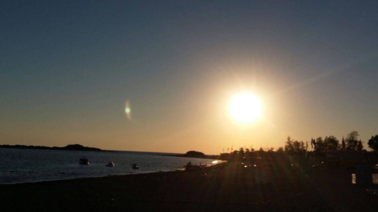 Sonnenuntergang Hotel Gardenia Beach