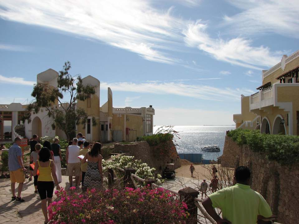 Widok na morze Hotel Faraana Heights Resort